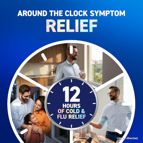 Mucinex 12Hr Cold and Flu Medicine for Adults, All Day Relief, 32 Tablets - image 7