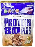 Vielseitig einsetzbar: Unser Protein 80 Plus lässt sich auf verschiedene Weisen zubereiten. Das fettarme Pulver löst sich perfekt in Wasser und fettarmer Milch und kann auch anderen Getränken beigemischt werden. Auch als Zutat zum Kochen und Backen (Beispielsweise für proteinreichen Porridge oder Pancakes) kann das Protein 80 Plus eingesetzt werden. Auch bei der Zubereitung der Proteinshakes sind der Fantasie keine Grenzen gesetzt: Kombiniere das Proteinpulver mit Haferflocken, frischem Obst, leckerem Joghurt oder Magerquark