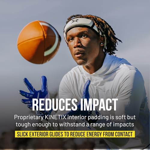 Guardian | Xenith Loop - Soft-Shell, Non-Tackle Headgear for Multiple Sports - Comfortable, Breathable & Moisture Wicking - Use for 7v7, Flag Football, Field Hockey & Cheerleading - Blue, S/M