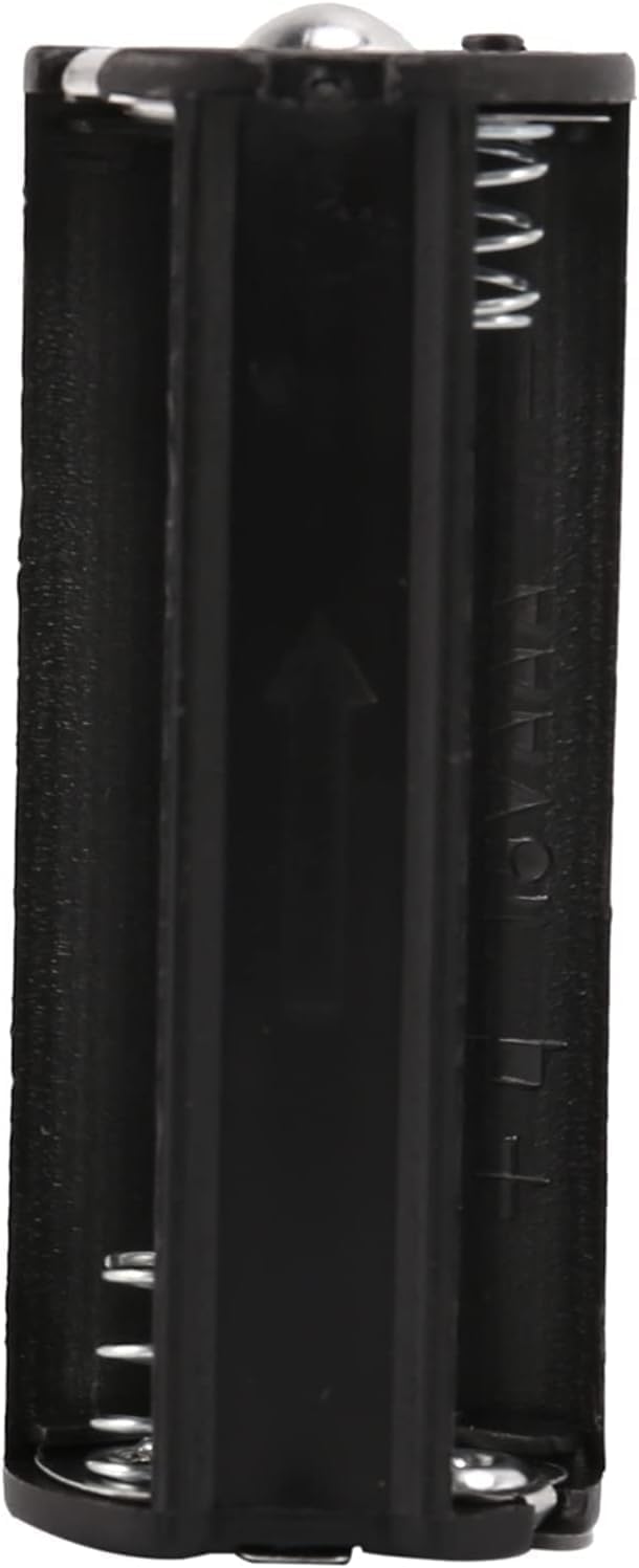 2Pcs Black Battery Holder for 3 x 1.5V AAA Batteries Flashlight Torch Flashlights Handheld Flashlights, Battery Holders, Size: 53 x 21mm/ 2.1 x 0.83 inch (L*D)