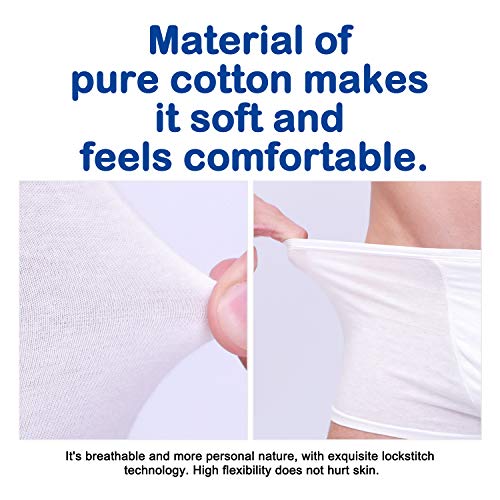 YAUOLIVE Men's for Disposable Panties Boxer Shorts Disposabl Cotton Underwear 3 Pack Small(26.5"-30.5")4
