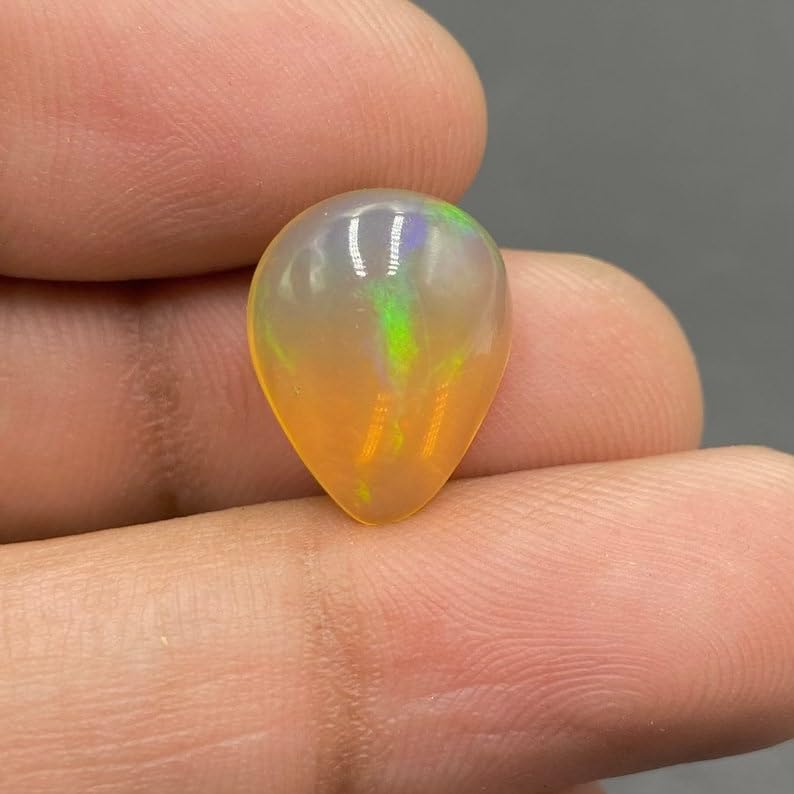 Opale éthiopienne véritable AAA : évitez les imitations avec ce cabochon - 4