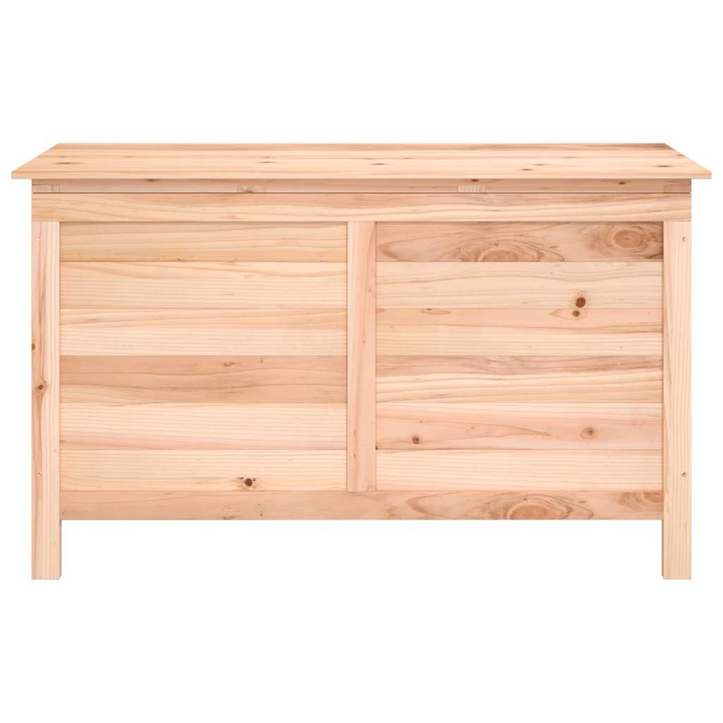 Scatola per cuscini per esterni, 99 x 50 x 56,5 cm, in legno massello di abete | Stoccaggio Giardino, Patio, Coperte, Giocattoli, Telaio Robusto, Durevole