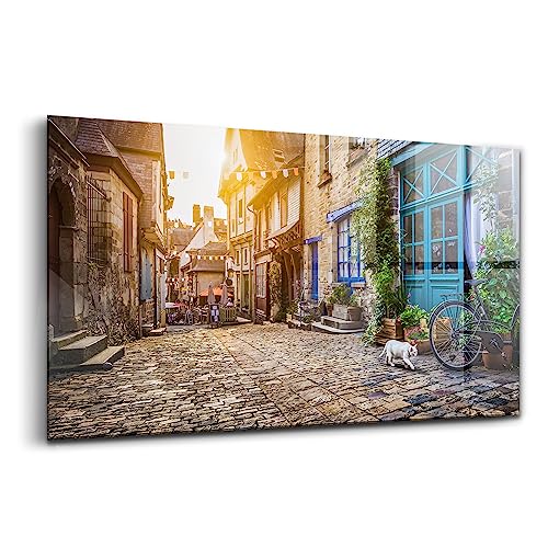 Wallart innovante Wallfluent peinture sur verre d'art raffiné