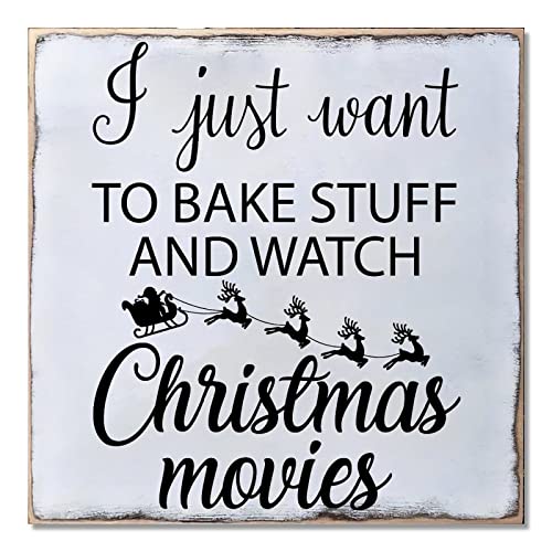 Plaque Noël Bake Stuff 40cm pour une entrée festive - 2