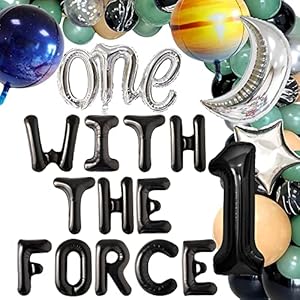 JeVenis Een Met De Kracht Ballonnen Een Met De Kracht Verjaardag Decoratie Een Met De Kracht Achtergrond Een Met De…