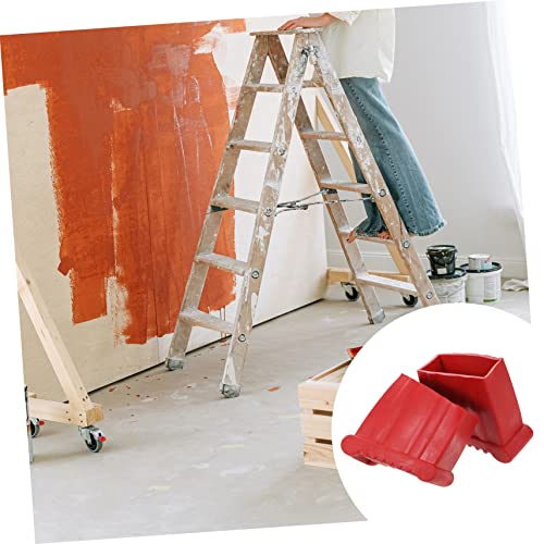 Homoyoyo 2er Set Leiterfüße 75x25 Cm - Klappbare Rutschfeste Gummikappen Für Trittleiter Und Möbel - Idealer Schutz Für Böden Und Leiterzubehör Langlebig Und Stabil