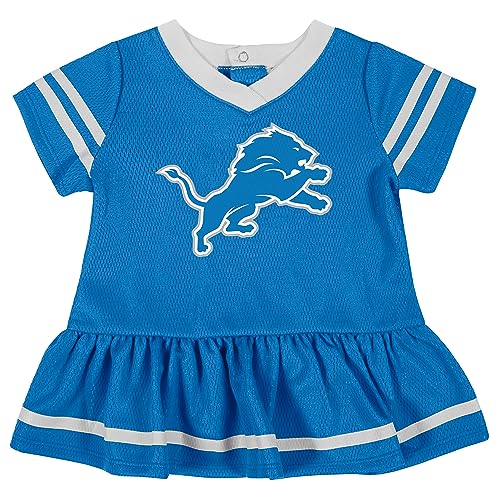 Image of Gerber NFL Baby Girls Jersey Dress and Diaper Cover