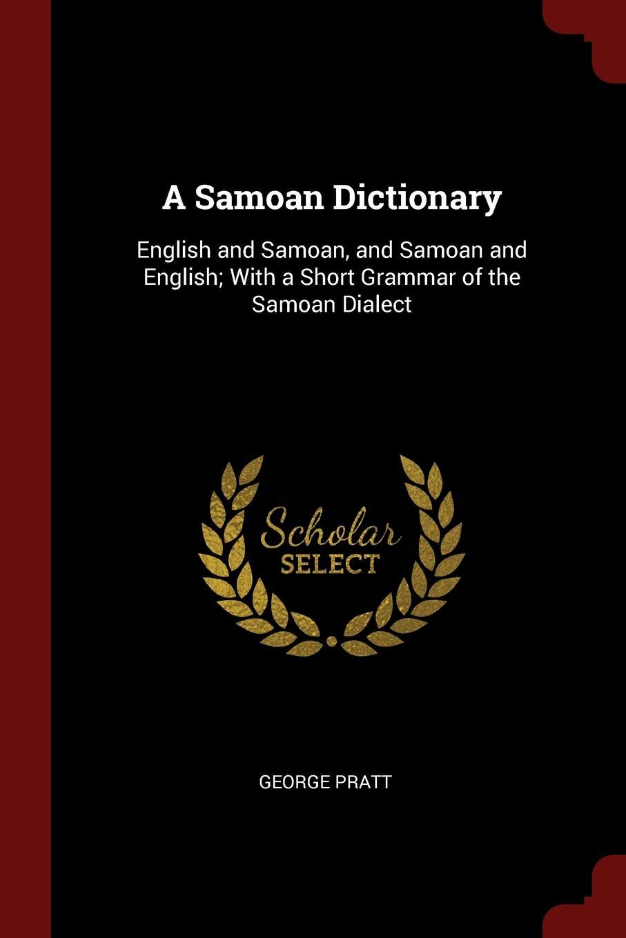 Buy A Samoan Dictionary English and Samoan, and Samoan and English