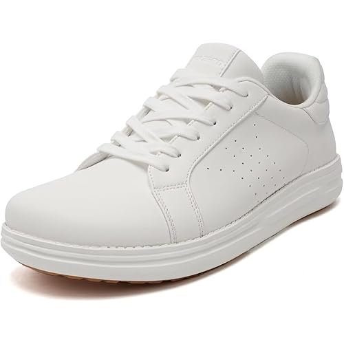 1TAZERO Wide-Shoes for Men-Slip on Walking-Loafers Casual-Shoes - Wide Width Comfortable Orthopedic Shoes for Men with Arch Support for Plantar Fasciitis