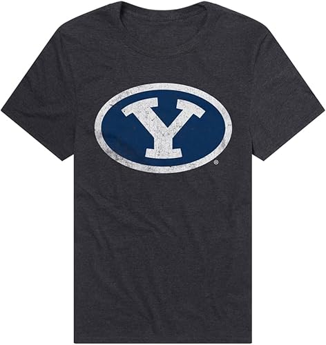 Campus Lab Camiseta oficial de la NCAA Simple Distressed Collegiate Classic Spun - Camiseta unisex para hombres y mujeres