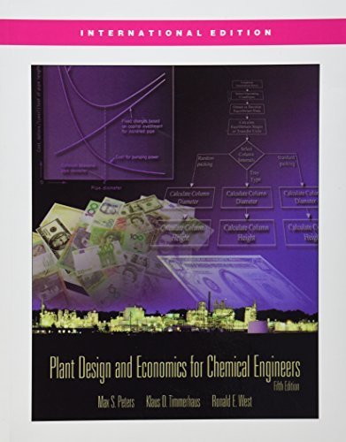 Plant Design and Economics for Chemical Engineers (McGraw-Hill Chemical ...