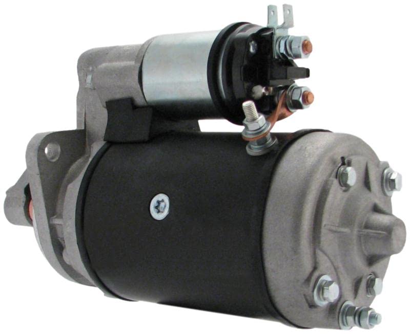 Starter Compatible with Perkins 704-30 (2997cc) 4 Cyl - 47kw 2873119 888346M1 Also Compatible with Perkins Prima - M504-2 (1989cc) 37kw 2873A103 91178902N 18919