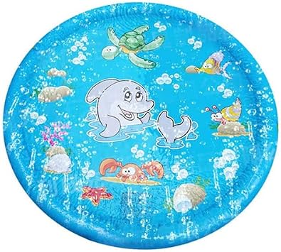 Fountain Mat, 66.9 inches 170 cm, For Playing in Water, Pool, Large, Vinyl Pool, Fountain Pool, For Home Use