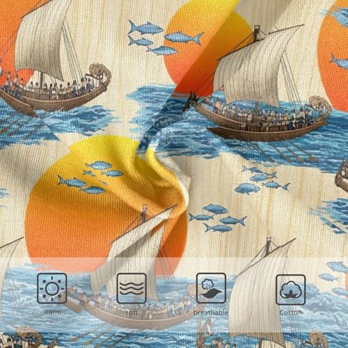 Joisal Ancient Ships Oars Sea Toddlers Underwear Floral 2t Cotton Panties for Girl Cartoon Kids Briefs Undies3