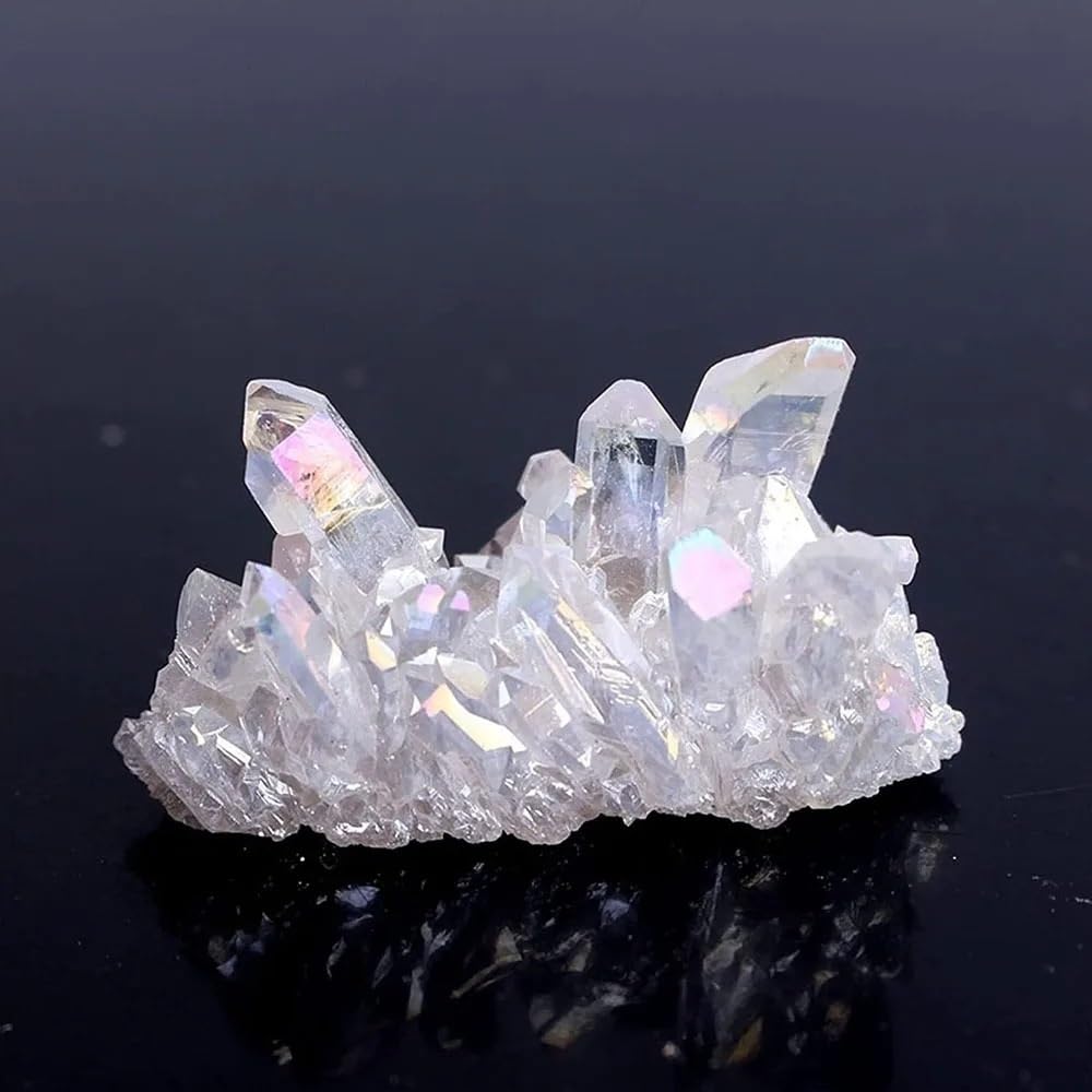 Cluster de cristal blanc idée cadeau originale pour amateurs de pierres