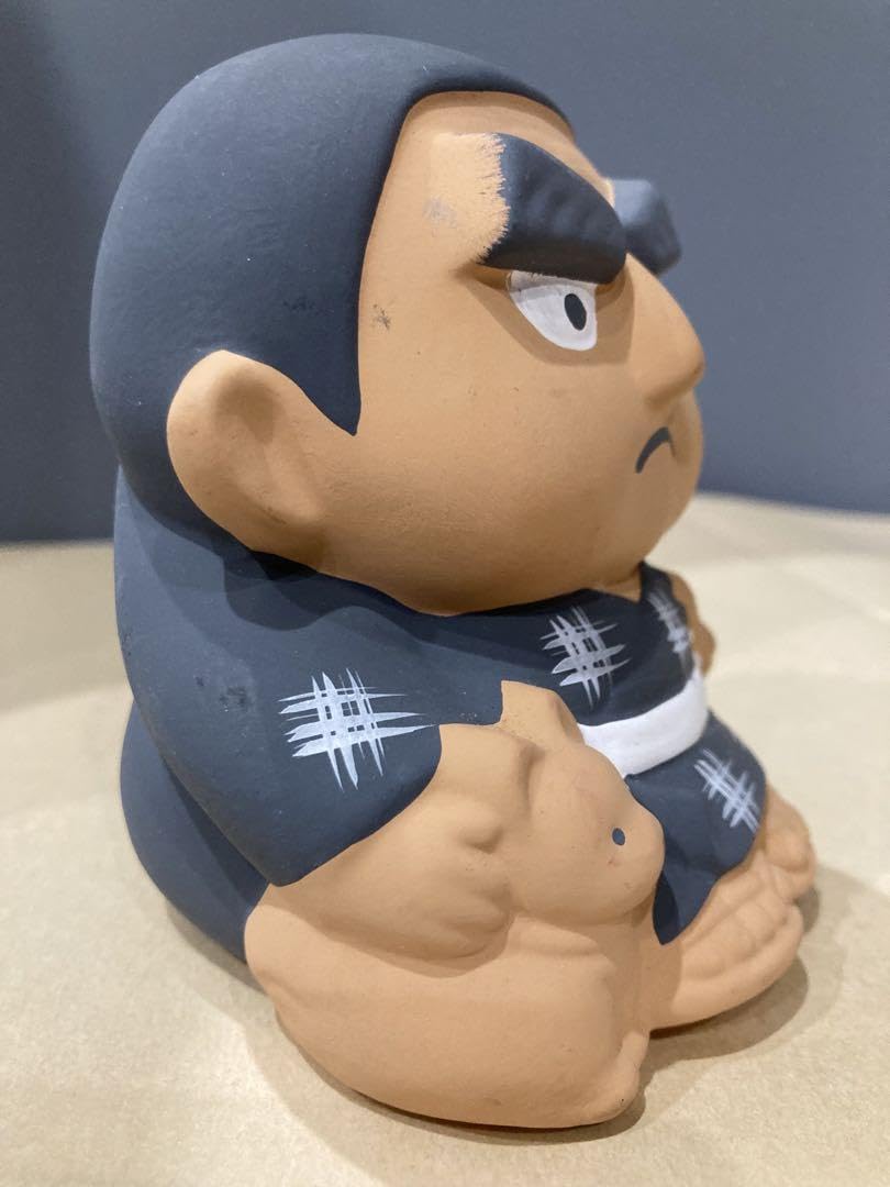 Amazon.co.jp: 貯金箱 西郷隆盛と愛犬つん 西郷どん 素焼陶製 工芸品