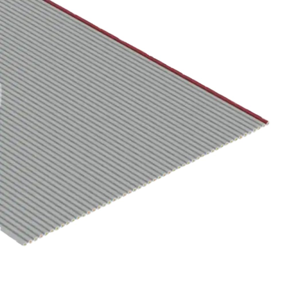 3801/50 100 Flat Ribbon Cable Gray 50 Conductors 0.050