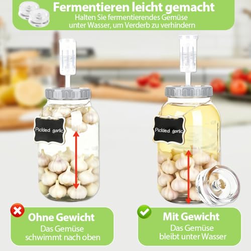 Bocal de fermentation Kimchi pour vos recettes saines maison