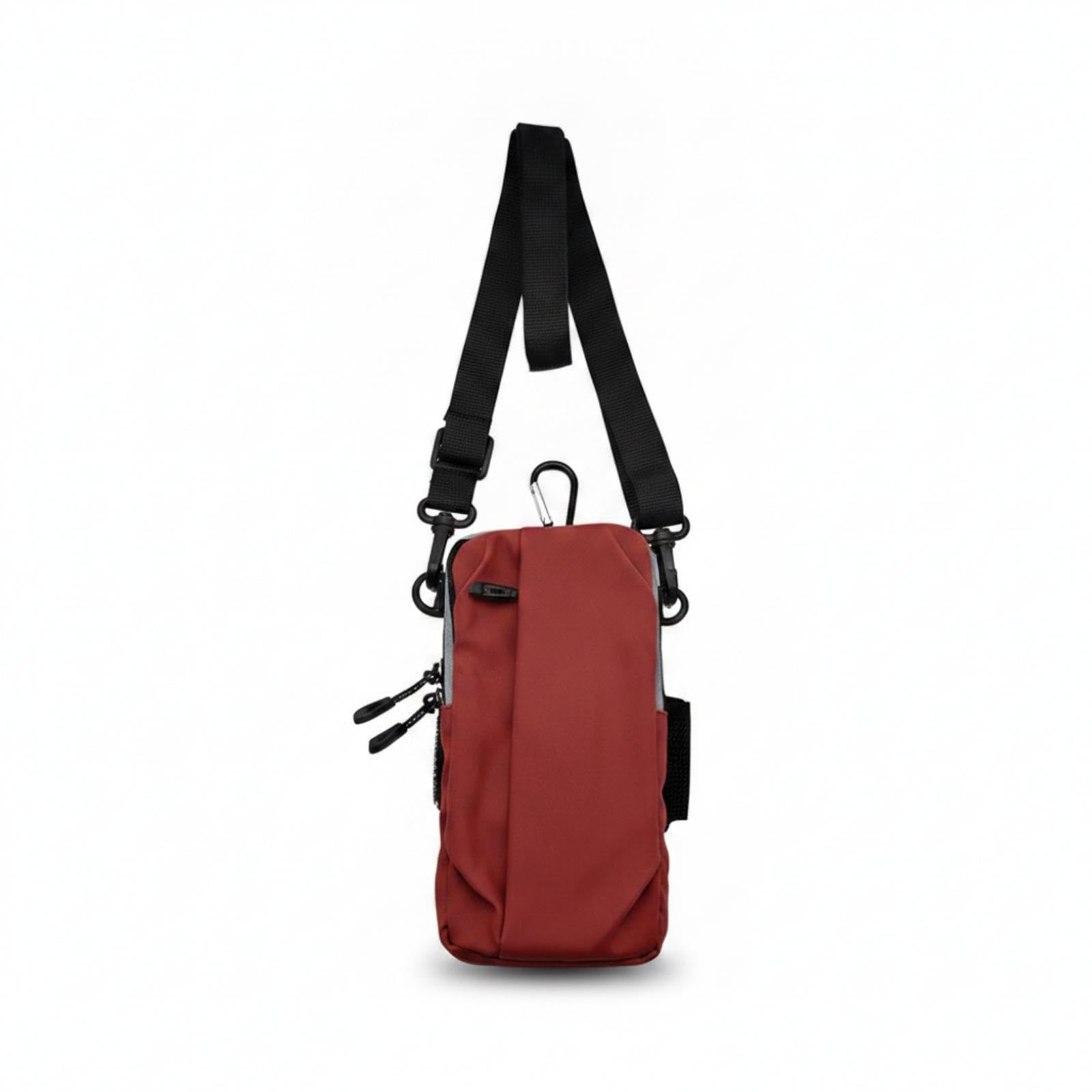 Athletic Phone Arm Bag Waterproof Running Arm Bag Adjustable Strap for Exercise Wine Red-image-5