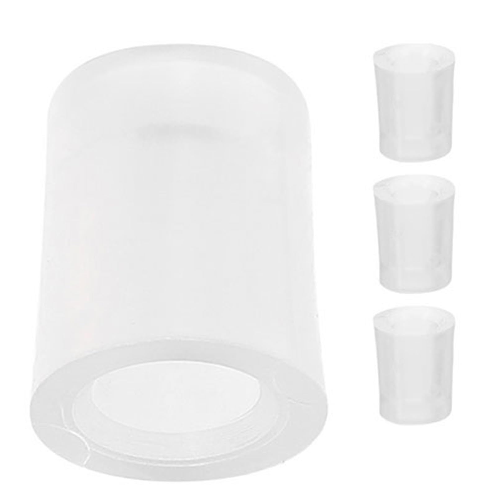 Mlyvax 120Pcs Clear Plastic Perfume Dispenser Adapter Refill Tool for Atomizer Converter