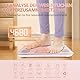 himaly Körperfettwaage, kompatibel Personenwaage mit App, Smart Digitale Waage für Körperfett, Knochengewicht, Körpergewicht, Muskelmasse, viszerales Fett, Körperwasser, BMI (Rosa)