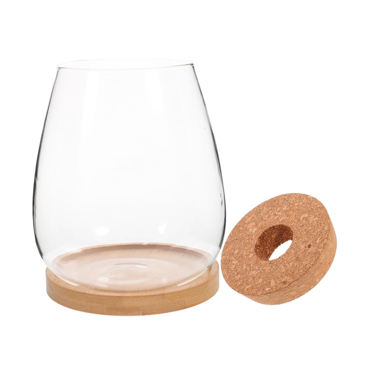 Bouteille en verre pour micro-paysage et décoration de table