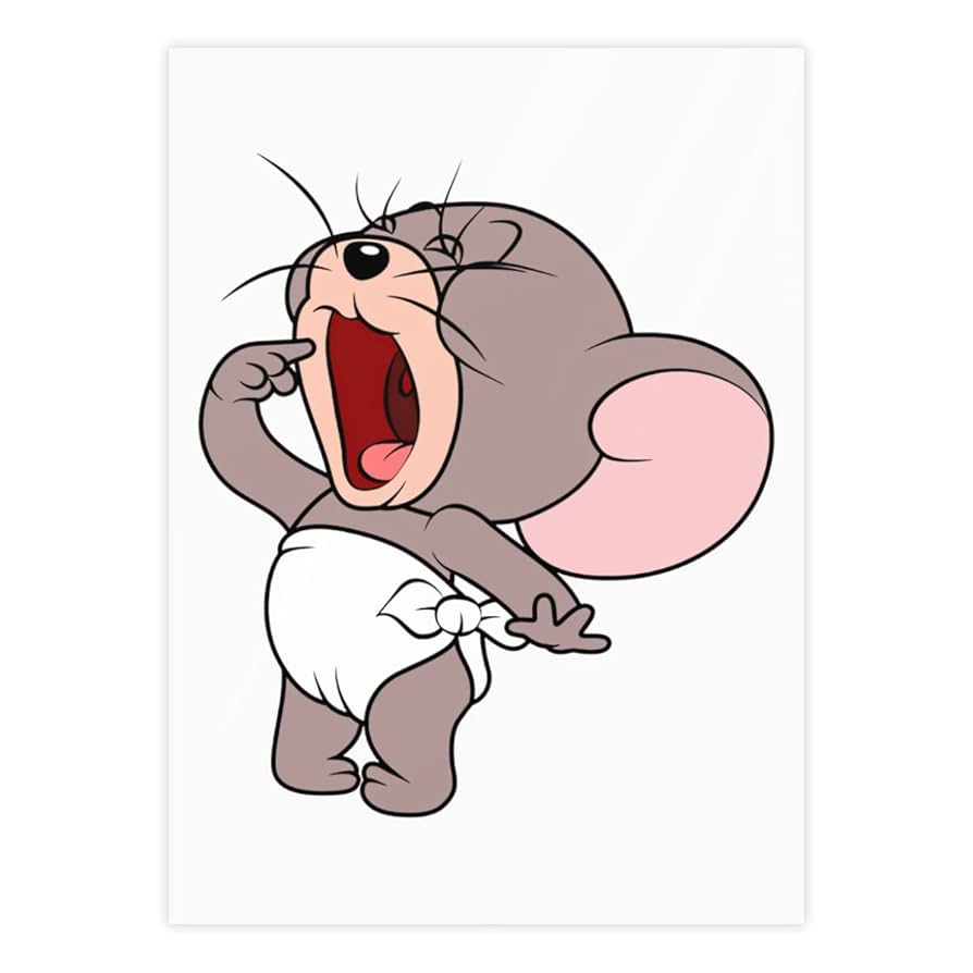 Amazon.co.jp: クリスタルステッカー トムとジェリー タフィー