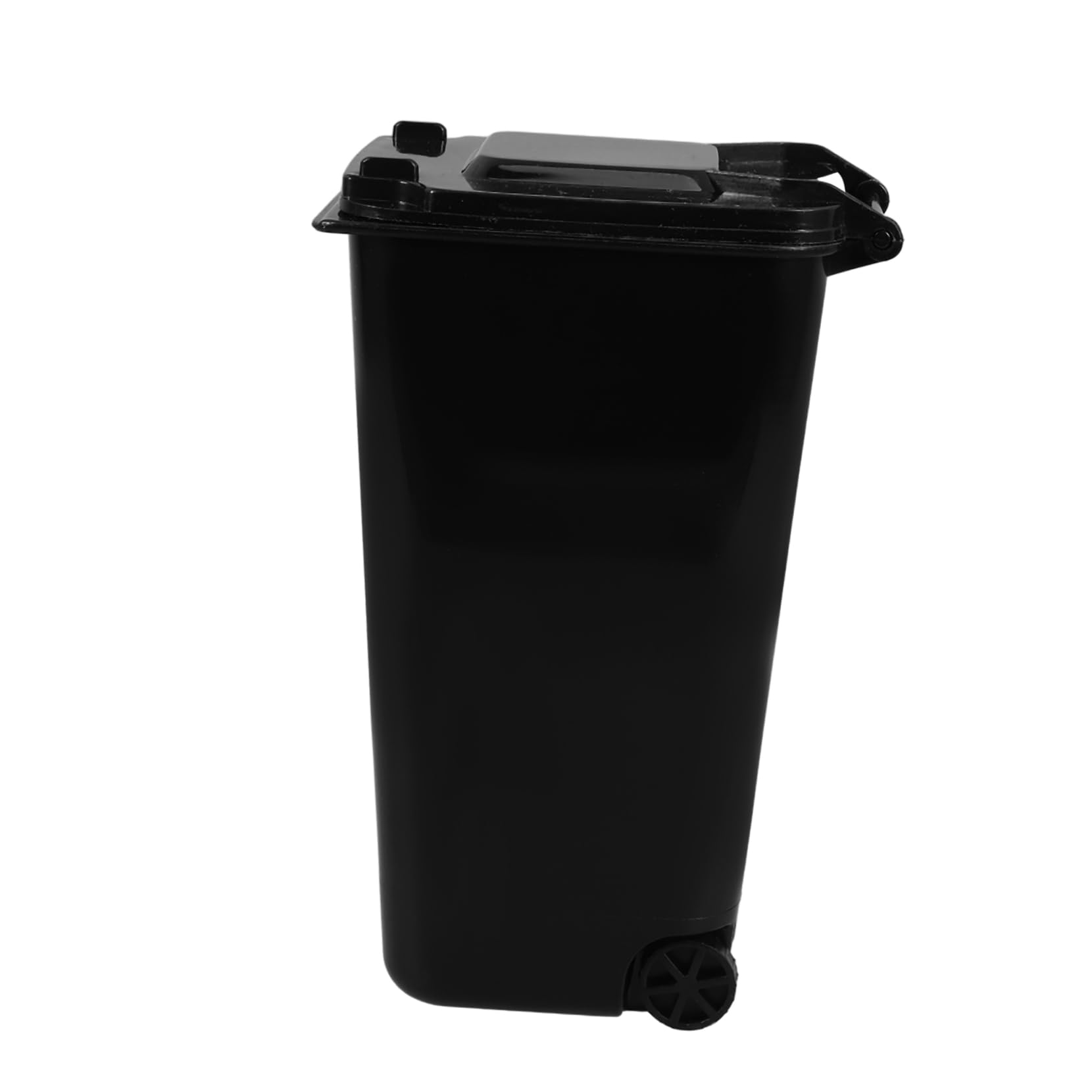 Gadpiparty Mini Desk Trash Can Lid 1 5 Gallon Covered Wastebasket Compact Desktop Organizer for Office and Home