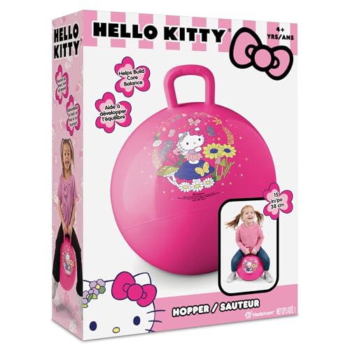Image of Hedstrom Hopper Ball, Jumping Ball for Kids, inflates up to 15 inch, Hello Kitty
