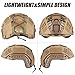 SANYETS Airsoft Helmet,Tactical Fast Helmet with Helmet Cover,Airsoft Balaclava Mask and Paintball Googles for Military Costume,Men's Tactical Airsoft Gear