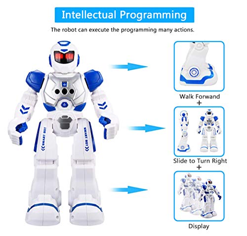 image for PRANITE Remote Control Robot, Intelligent Programmble RC Robots with L