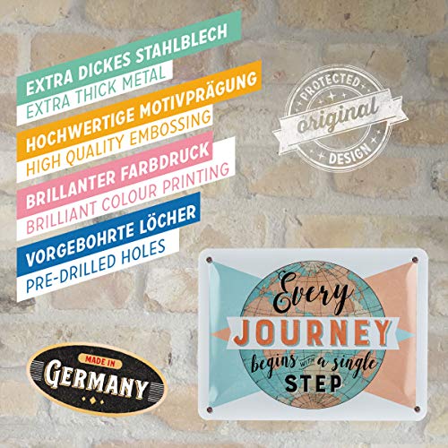 Nostalgic-Art Targa Vintage Every Journey Begins