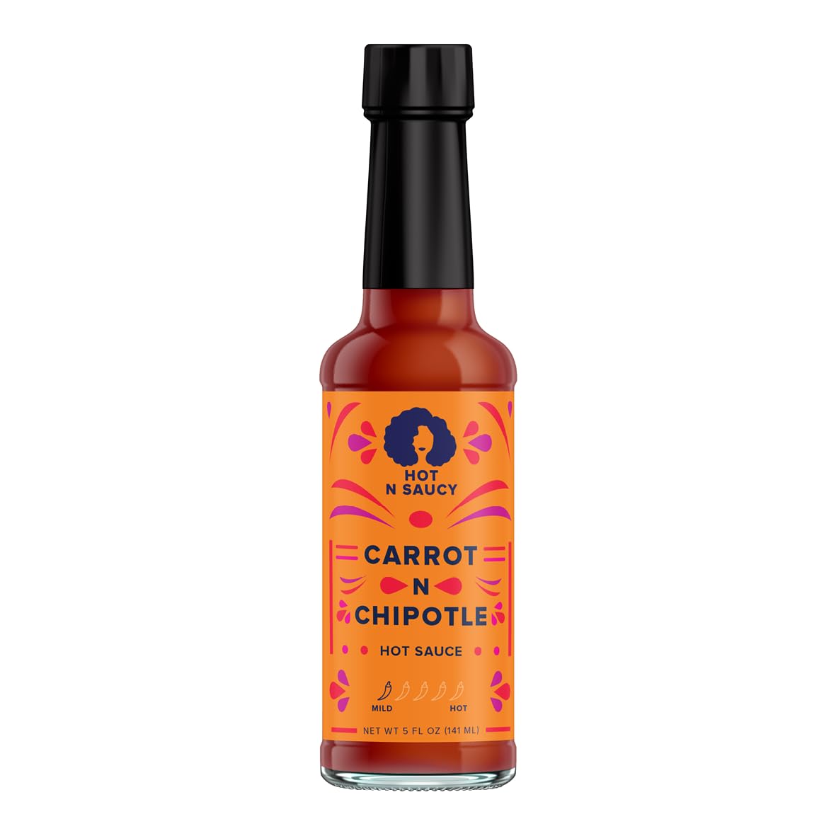 Amazon.com : Hot N Saucy | Carrot N Chipotle Hot Sauce, 5 fl oz ...