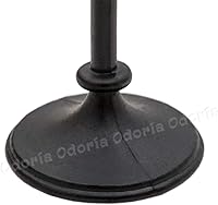 Vista 3 de Odoria 1/24 forma de vestido en miniatura maniquí accesorios de decoración de casa de muñecas, negro