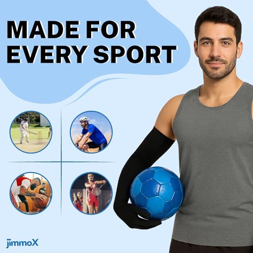 Image of Full Hand Gloves | UPF 50+ Sun Protection Arm Sleeves for Men & Women | UV Blocking Cotton Gloves for Driving, Cycling & Outdoor Sports