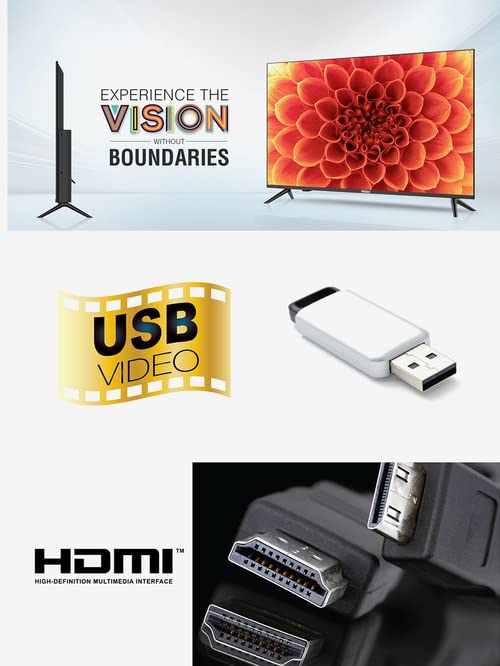 Image of Haier 80 cm (32 Inches) HD Ready LED TV LE32D4000 (2020 Model, Black)