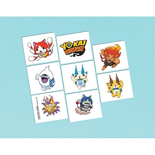 Yokai Watch Tatuajes (8 ct)
