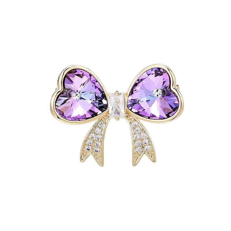 Pearl Flower Brooch and Pins for Women Gold Butterfly Bow Elegant Pin Christmas Gift Jewelry