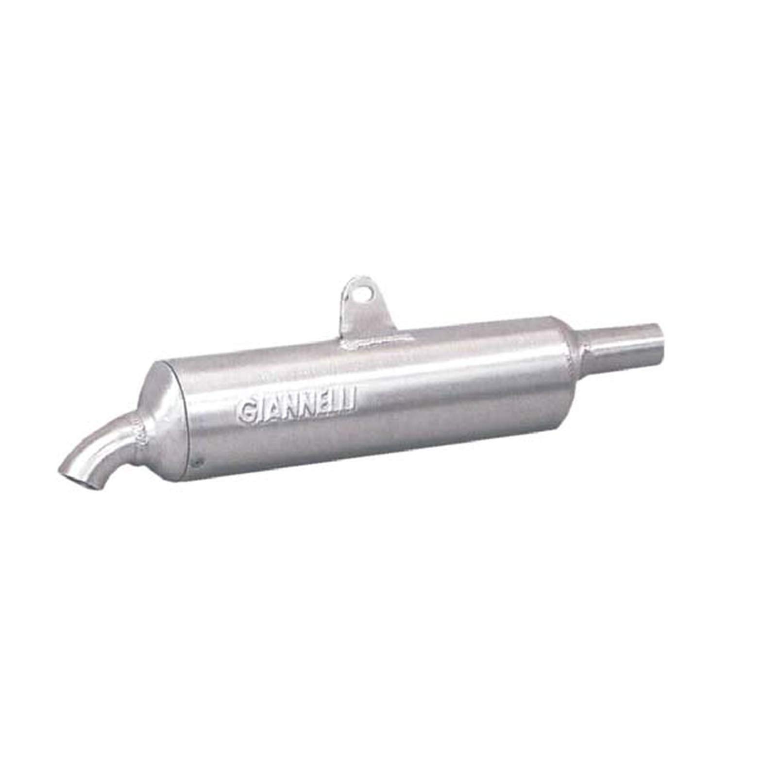 GIANNELLI Auspuff Endtopf universal Aluminium oval Anschluss 22mm