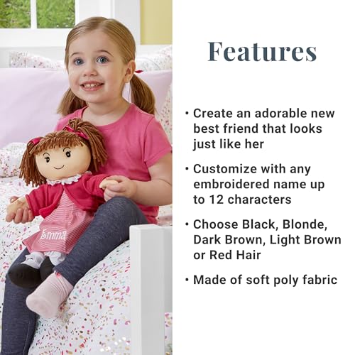 Muñeca de trapo personalizada para niñas 38 cm miniatura 5