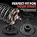 A-Premium Front Driver or Passenger Suspension Strut Mount Compatible with Chevrolet Equinox Captiva Sport GMC Terrain Saturn Vue XL-7 Pontiac Torrent