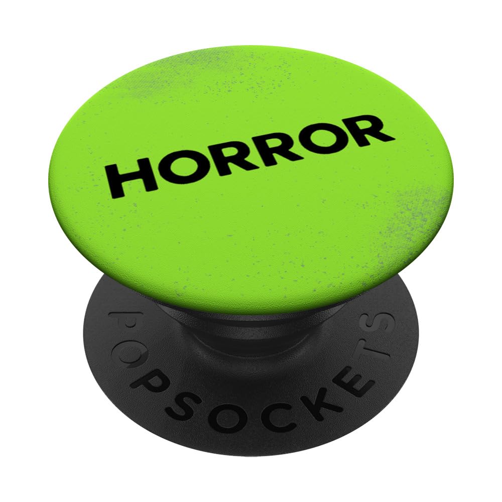 VHS Horror Movie Rental Logo - 80s VCR Collector PopSockets Adhesive PopGrip