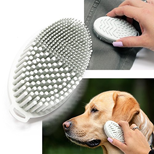 Sweepa Rubber Travel Brush Made of 100% Natural Caoutchouc Compact