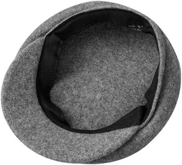 Wool Newsboy Hats for Women Classic Vintage Winter Warm Beret Hats 8 Panel Soft Retro Baker Boy Pageboy Cabbie Cap - Image 3