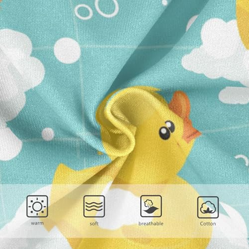 KLL Cute Yellow Rubber Ducks Ducklings Soap Baby Boys Soft Briefs Underwear Cute Undies3