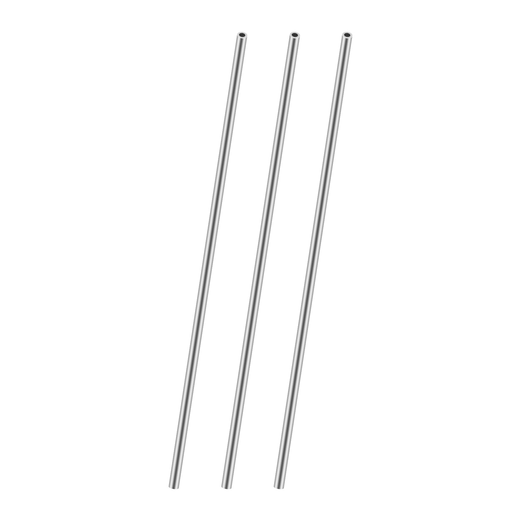 Tubi rotondi in acciaio inossidabile 304, diametro esterno 5 mm, spessore parete 300 mm, lunghezza 300 mm, tubo dritto senza cuciture