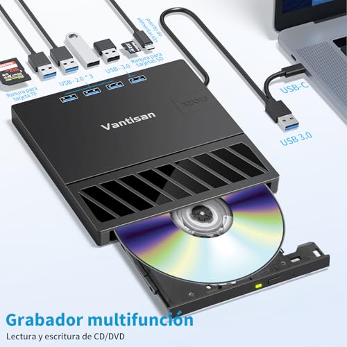 Opiniones de Lector de cd para comprar hoy. 23 Imagen adicional