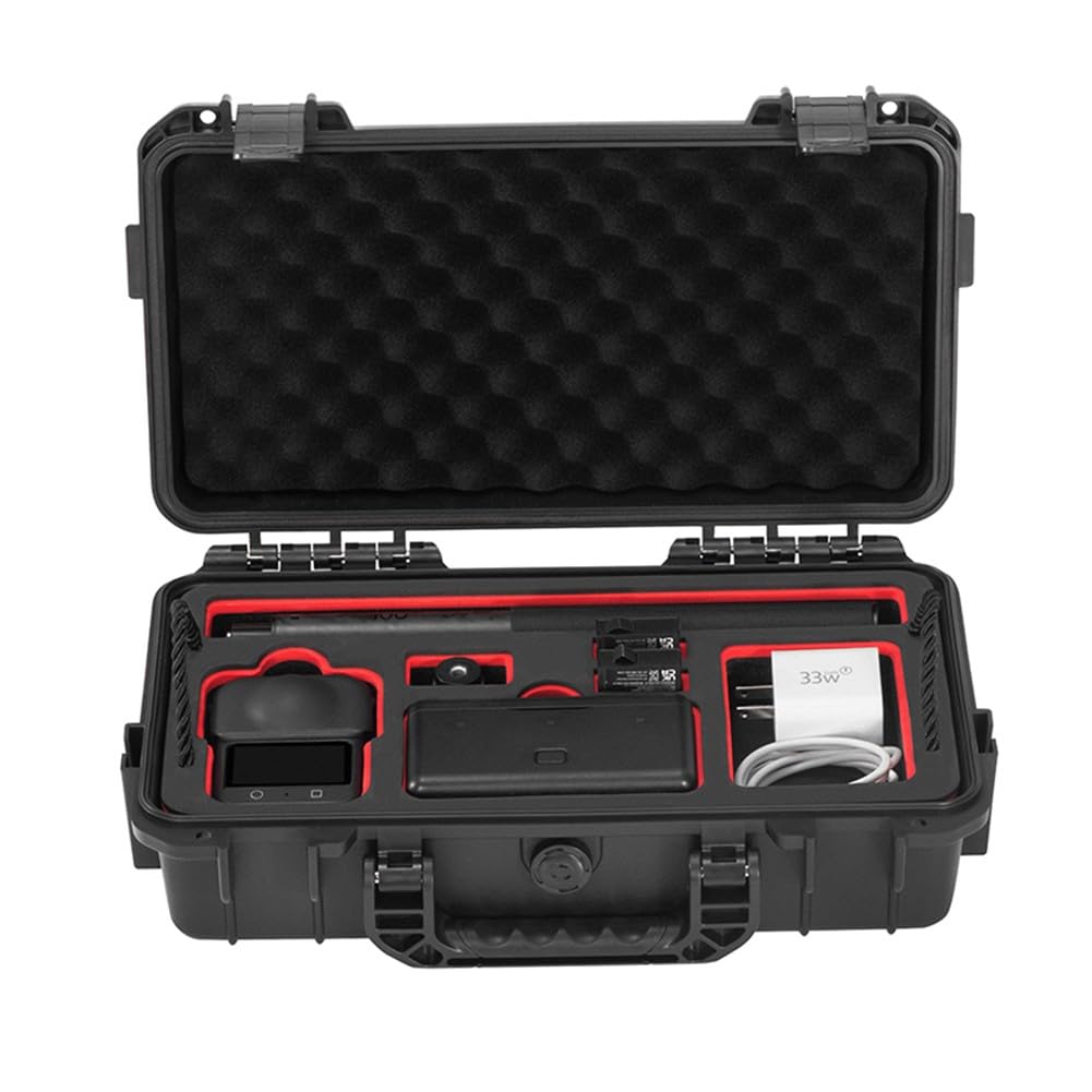 Kamera-Aufbewahrungsbox, Tragetasche für DJI Osmo 360, doppellagige Hartschale, stoßfest, Reise-Organizer mit Gurt