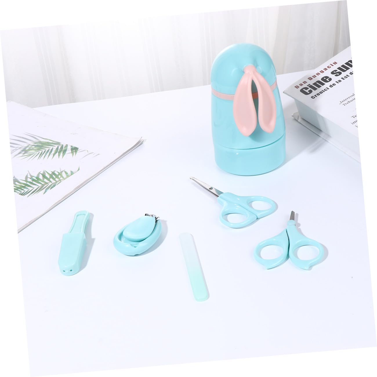 BESTonZON Set Da 10 Pezzi Kit Manicure Per Bambini Tagliaunghie Per Bambini Tagliaunghie Per Bambini